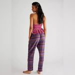 Free People Sweet Escape High Waist Harem Woven Striped Pants Pouch Pockets XS Photo 2