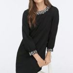 J.Crew NWT  Jewel Embellished Black Dress Sz 10 Photo 1