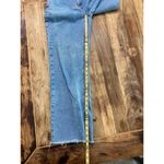 NA-KD  Blue High Rise Raw Hem Denim Wide Leg Jeans Size 34 Photo 4