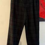 Sag Harbor  100% wool Plaid pants Vintage (12) Will Fit Size 8 pleated Tartan Photo 0