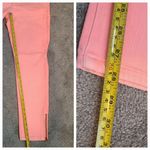 Lilly Pulitzer Pants Womens 4 Coral Pink Denim Jeans Worth Skinny Mini Zip Photo 4
