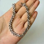 Macy's  1/4 carat Diamond Sterling Silver Women's link Bracelet Photo 2