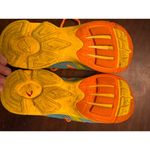 Newton multicolor running shoe women's 8 1/2 blue orange yellow Size 8.5 Photo 4