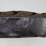 Vintage Y2K Brown Canvas CC Logo Shoulder Bag Purse Photo 3