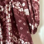 Ulla Johnson  Martine Dress Syrah Shibori Tie Dye Wine Red Maroon Burgundy Size 0 Photo 7