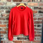 J.Crew Red Merino Wool Alpaca Sweater Photo 1