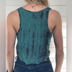 Ecote Turquoise Crop Tank Photo 1