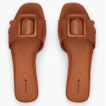 Birdies NEW ‎ The Kiwi Cognac Leather Sandal Size 7 Photo 0