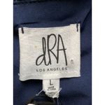 Anthropologie dRA Cicero Wrap Asymmetric Dress Ruffle Plaid Boho Blue - Large Photo 6