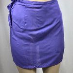 Zuliana 100% Rayon Skirt Size Small Made in USA New With Tags Purple Photo 0