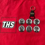 The hold steady constructive summer tour 2025 tote and keychain Red Photo 1