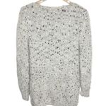 Raga Longline Speckled Fuzzy metallic accent thread Cardigan Size M Photo 1