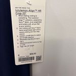 Lululemon Align true navy size 6 leggings 23” brand new authentic Photo 4