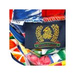 Vintage British Isles Hawaiian Set Shirt‎ & Wrap Skirt Floral Print Cotton Sz 10 Photo 5