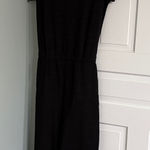 T by Talbots Black Stretchy Short Sleeve Jumpsuit Size Small Photo 0