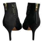 J. Renee Womens Sosian Black Mesh/Suede Heels Shoes 10 Medium Photo 3