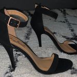 Anne Michelle Ankle Strap Heels Black Size 8.5 Photo 0