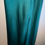 A New Day  Emerald Green Midi Slip Dress with Structured Chest and a Slit Size XS Photo 3