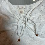 Urban Romantics  Ivory Eyelet Flutter Sleeve Blouse Photo 1