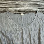 143 Story by Line Up Women's Romper M Med Medium Light Grey Gray Soft Ribbed Tie Photo 4