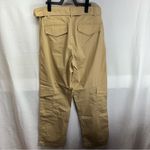 Michael Kors Tan Trousers Relaxed Fit Cotton Photo 3