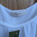 Poetry White Chiffon Women's Top Photo 1