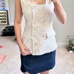 ZARA  jewel buttoned vest. S Photo 6