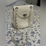 kim rogers Elegant white Woven Shoulder Bag Photo 2