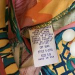 Vintage 70s SABINO Summer Dress Red Size 6 Photo 5