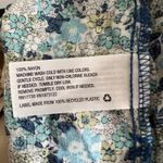 Wild Fable  Women's Blue Floral Sleeveless Fit and Flare Dress - Medium - NWT Photo 6