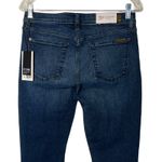 7 For All Mankind Gwenevere Jeans Womens Size 29" Waist Blue Zip Up Mid Rise NWT Photo 2