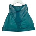 Victoria's Secret Victoria Sport  Green Mesh High Neck Sports Bra XS Workout Yoga Photo 0