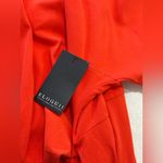 Eloquii Women's Plus Size Cross Front Flutter Sleeve Dress Peppery Vermillion 26 Photo 8