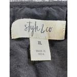 Style & Co black eyelet babydoll dress, size XL Photo 8