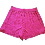 Victoria's Secret PJs Womens Pink Silky Satin Pajama Shorts Size Medium EUC Photo 6