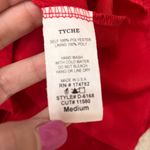 Tyche Boutique JUST MY TYPE ONE SHOULDER DRESS red size Medium Photo 4