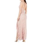 City Studio Lace Metallic Evening Dress Junior's 5 Size undefined Photo 1