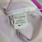 Nike  Pro Tank‎ Top Womens Size Small Fitted Sleeveless Dri-Fit Purple V-Neck Photo 5