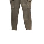 Spanx Stretch Twill Ankle Cargo Pants Desert Dune Brown Tan Size Small Petite Photo 5