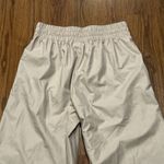 Aerie OFFLINE By  Pants Womens XS Real Luxe Beige Wide Leg Pockets Faux Leather Photo 5