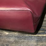 Kate Spade Deep Red Leather Tote Bag Photo 4