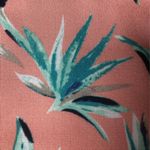 Rachel Pally NWT reversible Tropical clutch pink and green Photo 8