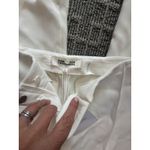 Diane Von Furstenberg $398 NEW  DVF Pleat Front Pants Ivory 12 *read Description Photo 3