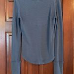 We The Free waffle thermal, long sleeve, Henley size medium Photo 3