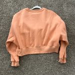 VICI Peach Crewneck Sweatshirt Relaxed Fit Cropped Casual Everyday Photo 8