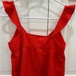 SheIn Red Babydoll Top Photo 3