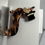 Beautiful Pooch Brooch / Scarf Pin #153 Brown Photo 1