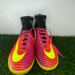 Nike MercurialX Finale II Dynamic Fit IC Men’s Size 9 Indoor Soccer Shoes – Pink/Volt/Black Photo 1