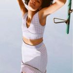 ZARA NWT  Gingham Knit Top Photo 3