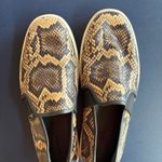 Vince Blair Snakeskin Embossed Leather Slip-On Comfort Sneaker Senegal Womens 8 Photo 3